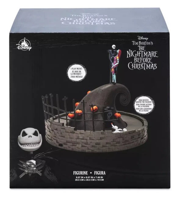 Disney The Nightmare Before Christmas Figurine Statue Musical Jack Sally – NEW