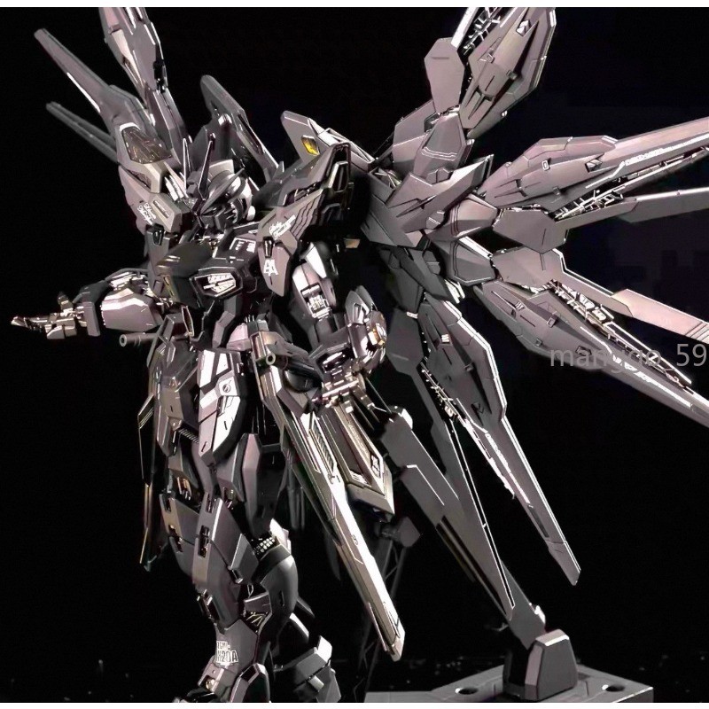 Changlong MGEX 1/100 Strike Freedom (Midnight Coating) – Model Kit Figure Gift