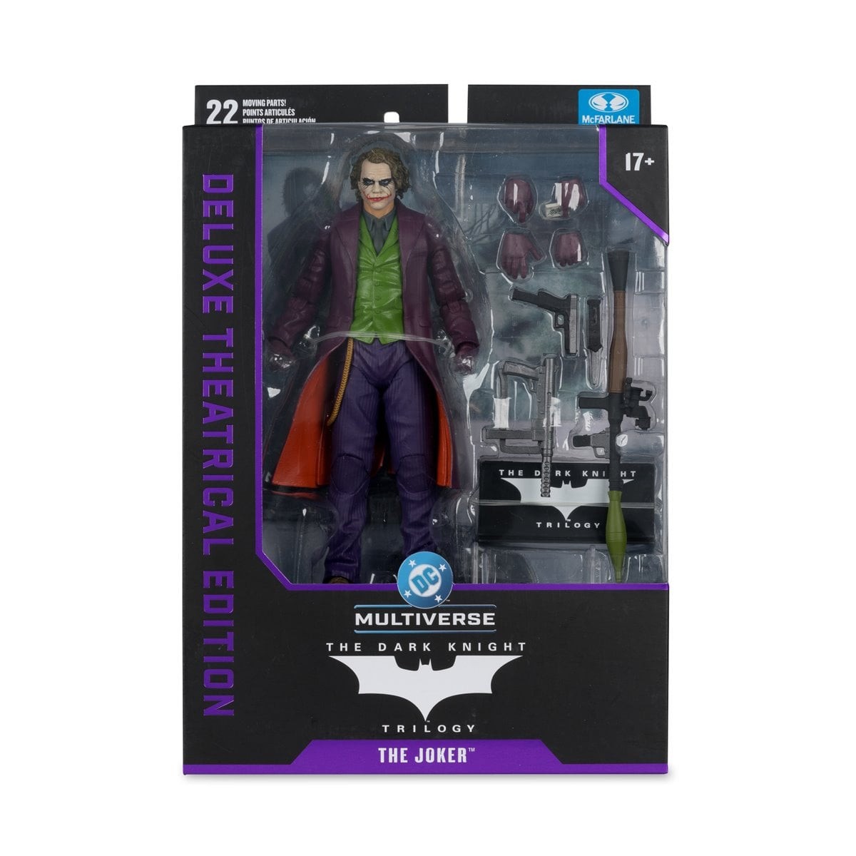 McFarlane DC Multiverse Heath Joker Dark Knight 7&Prime; Action Figure Theatrical NEW!