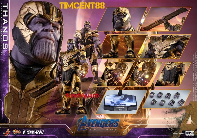 Hot Toys MMS529 Avengers: Endgame 1/6 Thanos ActionFigure Model Toy In Stock