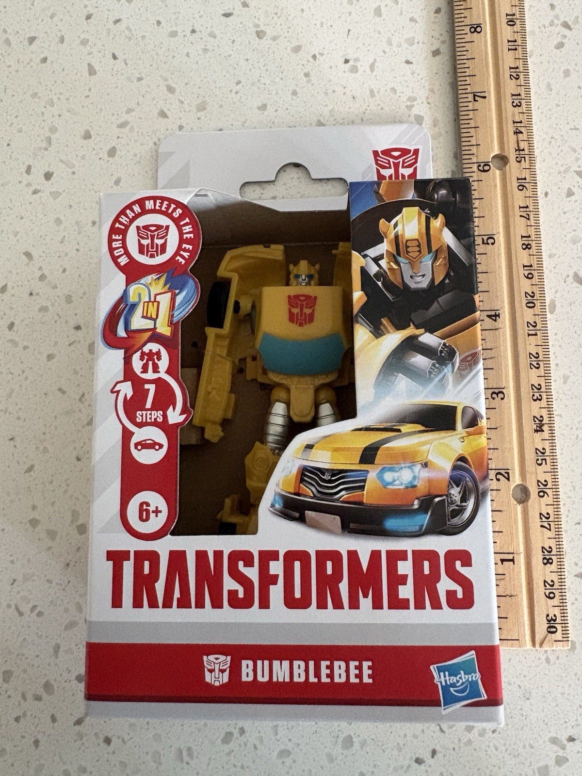 Hasbro Transformers Bumblebee 4.5” 2 in 1 Action Figure New in Package