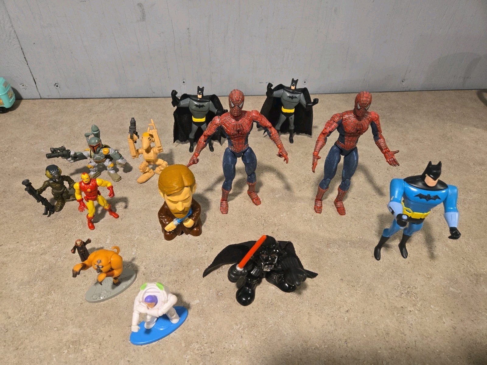 Spider Man And Others Action Figure Lot