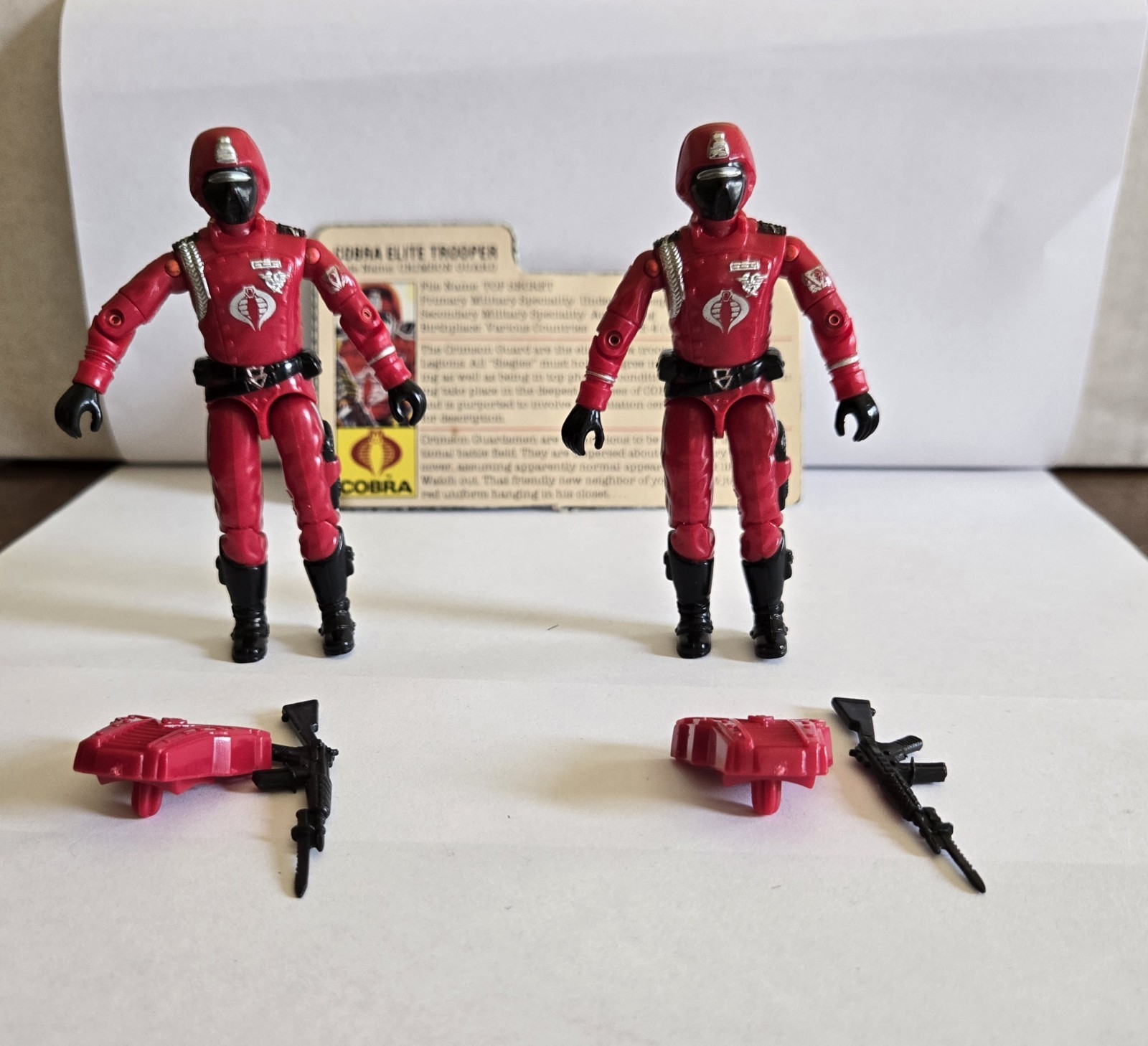 Cobra Crimson Guard 1985 Complete