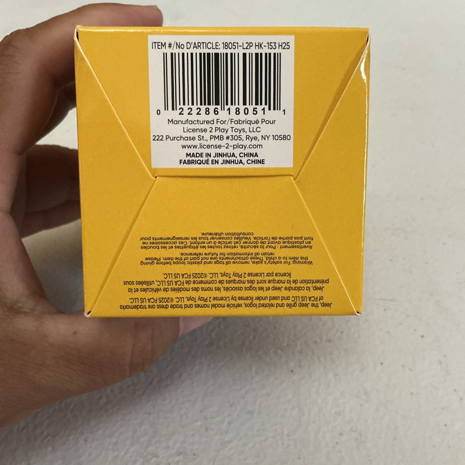 Jeep Branded 2&Prime; Ducks in Paper Jeep 4×4 Box – Sufing duck Series 1
