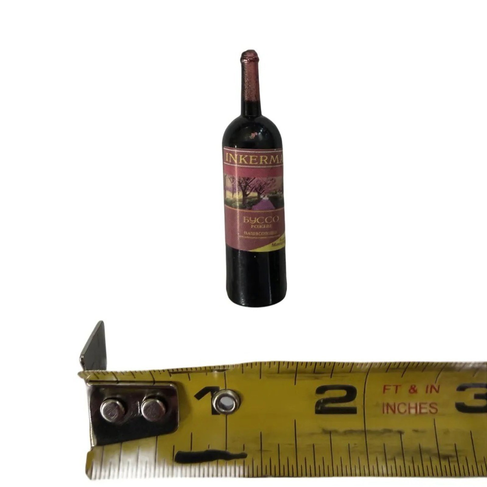Dollhouse Miniature Wine Bottles Random Package of 5, 1/6 size NEW
