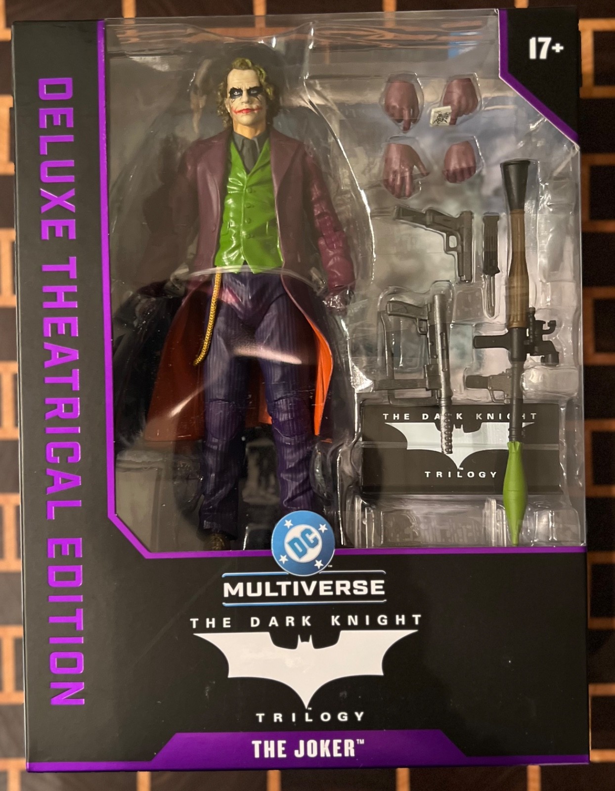 McFarlane Toys DC Multiverse: The Joker (Dark Knight) Deluxe Theatrical Edition