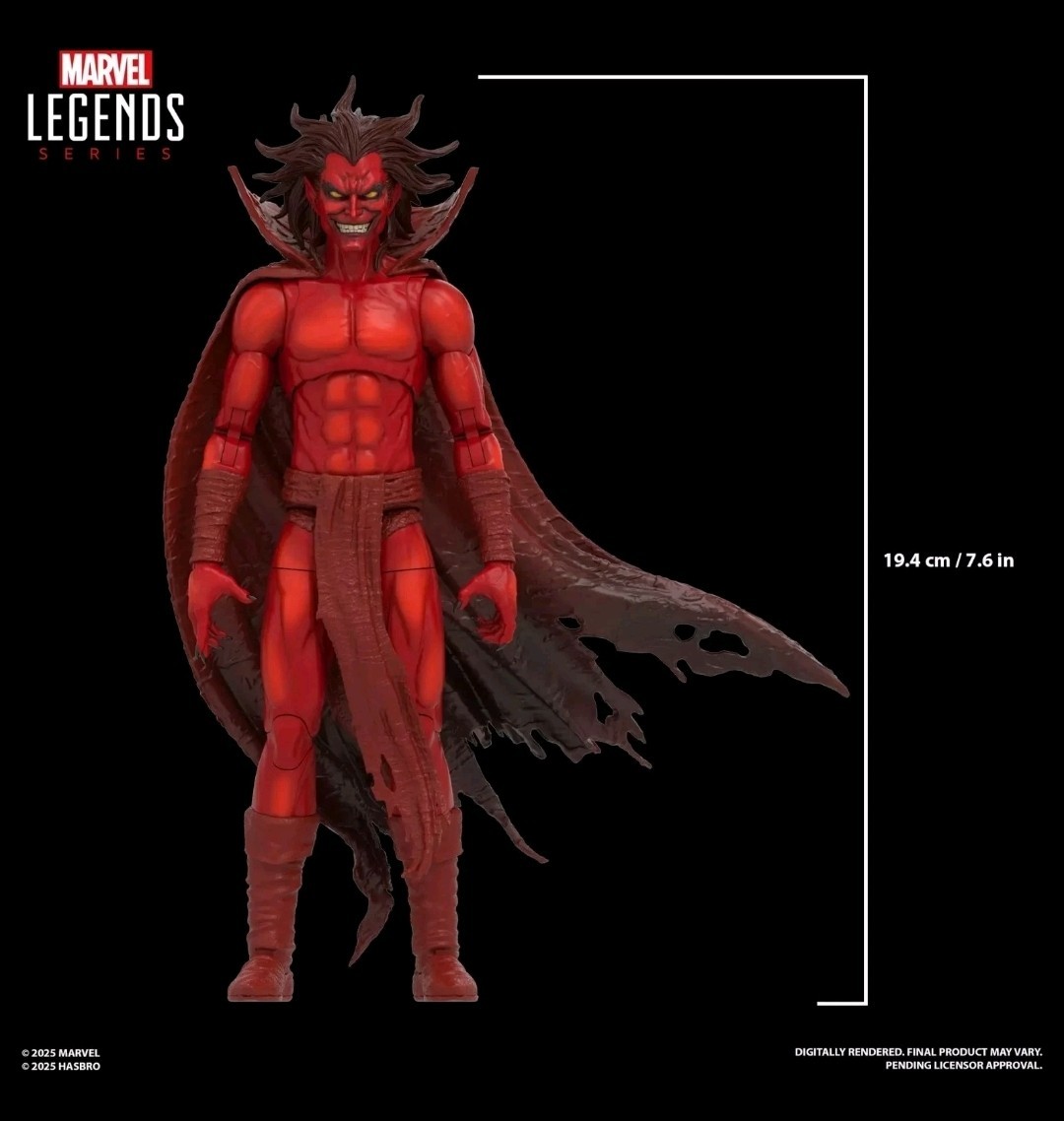 Marvel Legends Mephisto with Infernal Throne Confirmed Presale 7/1/26 ETA