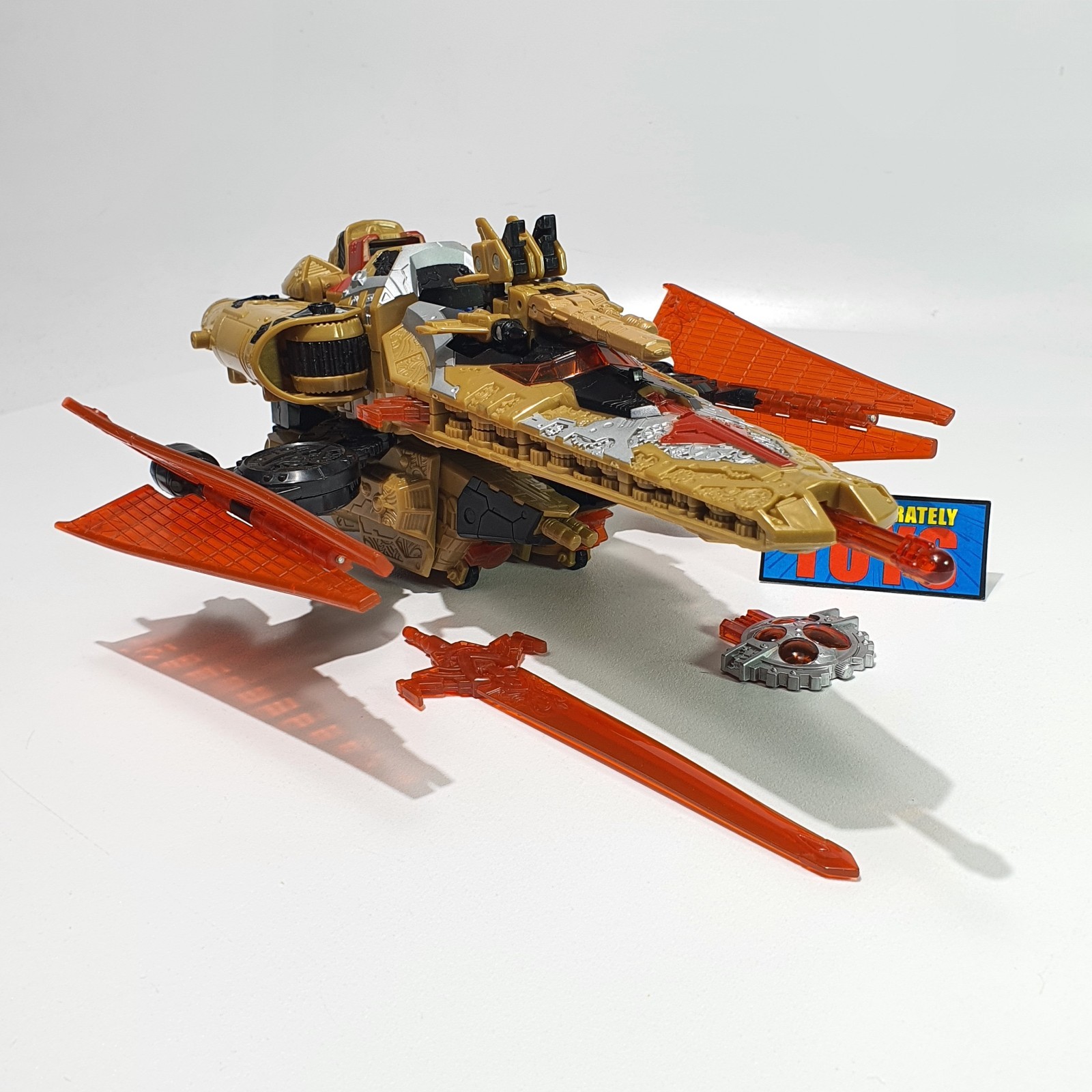 Transformers Cybertron GALAXY FORCE VECTOR PRIME 100% COMPLETE Voyager class