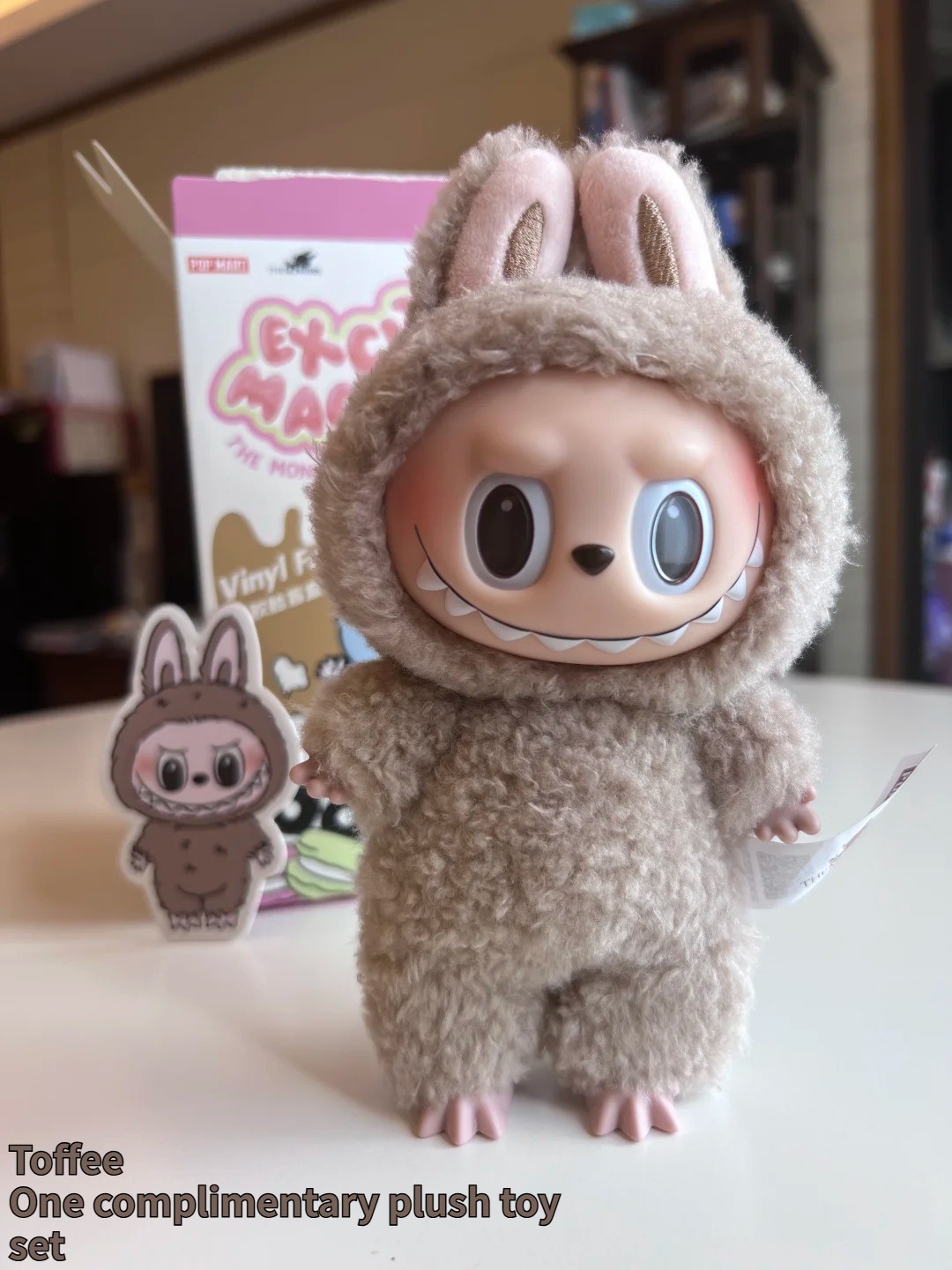 💛 Pop Mart Labu “Toffee” Plush Toy 🧸 Super Cute ✔️ Certified Authentic