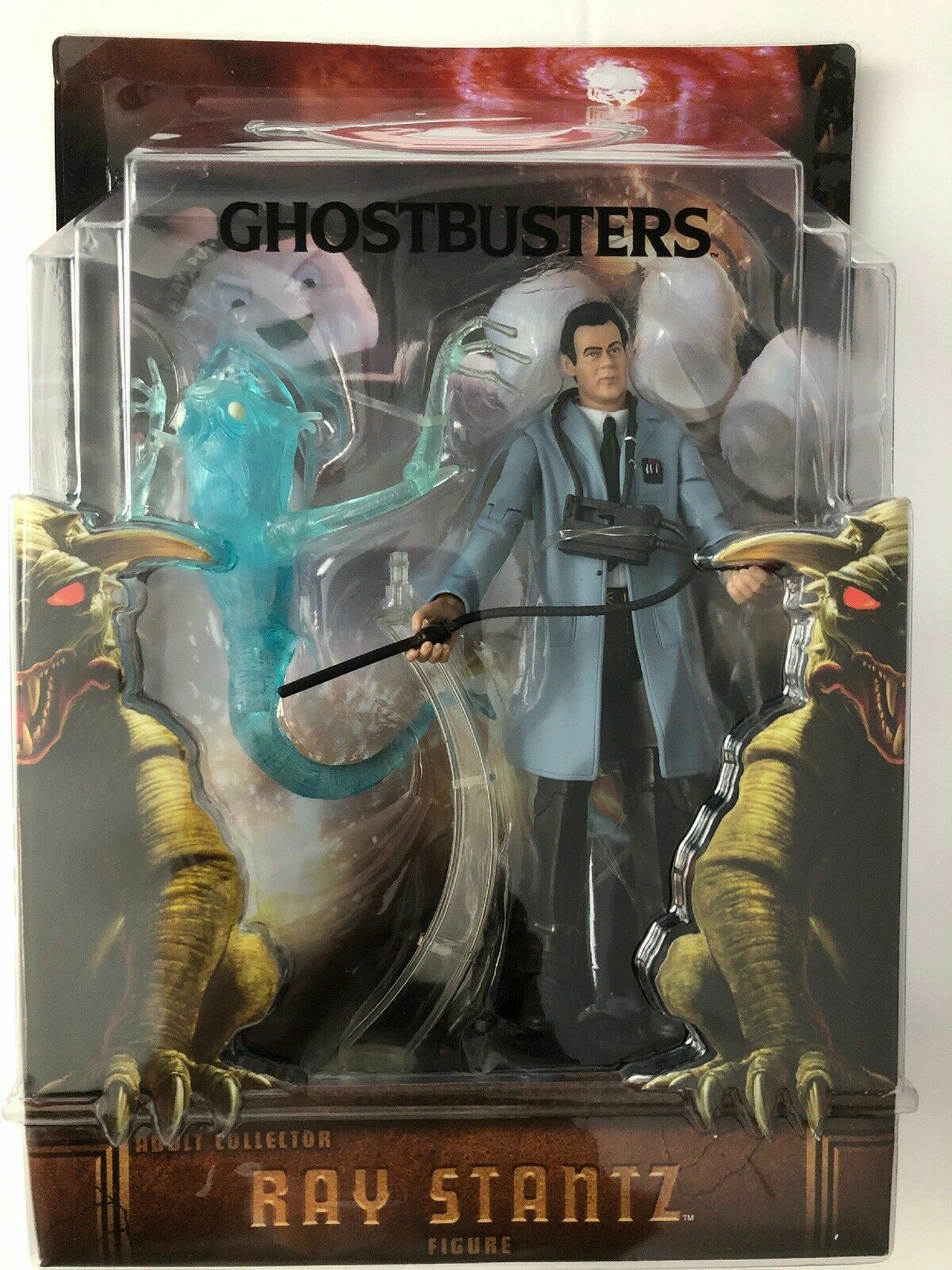 Ghostbusters 6&Prime; Ray Stantz Lab Coat Subway Ghost Sniffer Dan Aykroyd Mattel Box