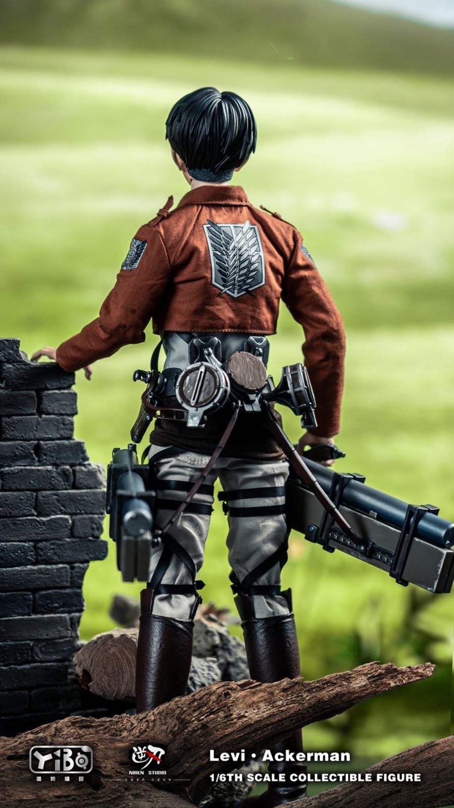 Niren Studio Attack on Titan Levi Ackerman 1/6 scale collectible action figure