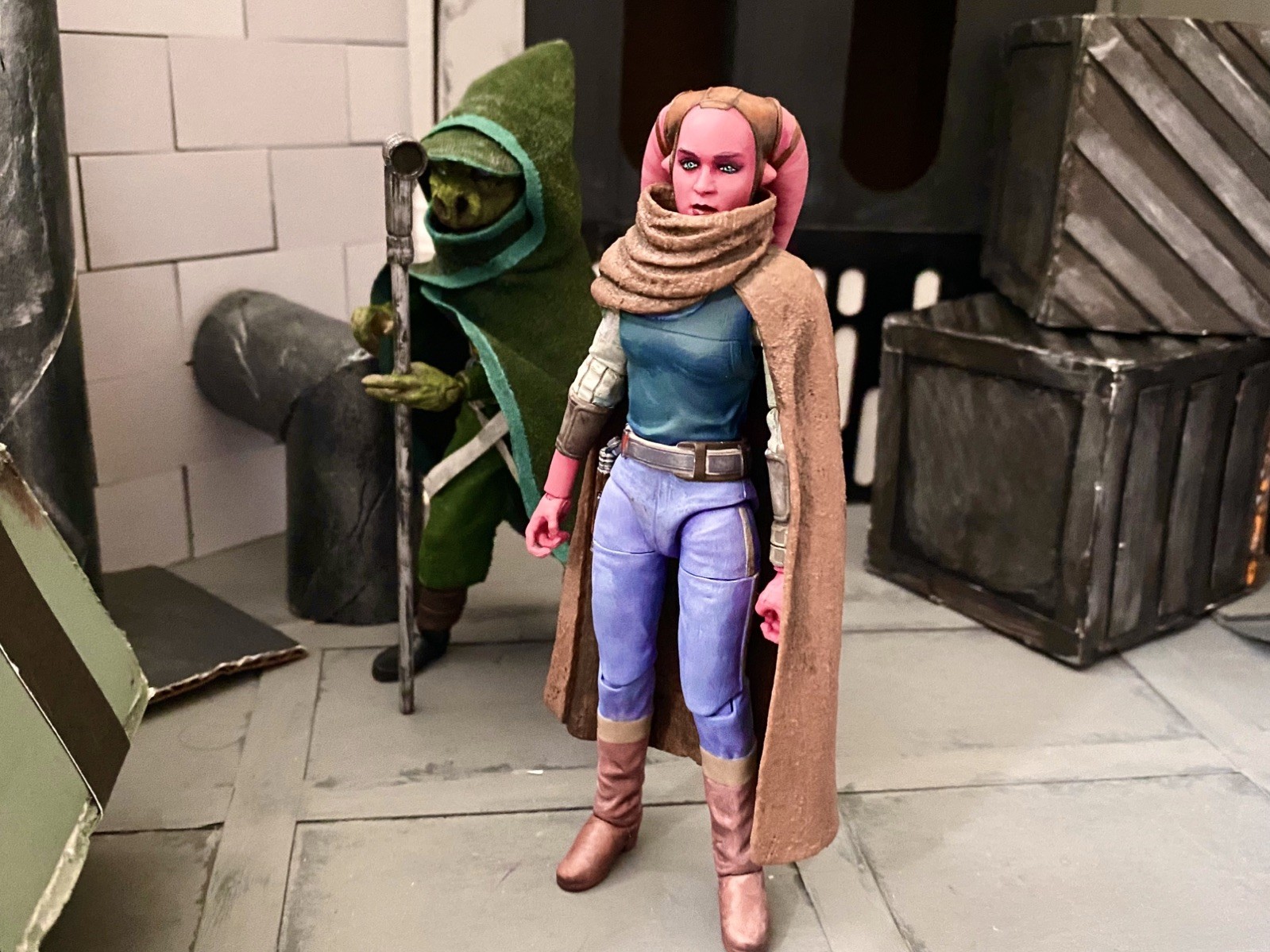 Custom Painted Star Wars: Maul – Shadow Lord – Black Series – Devon Izara