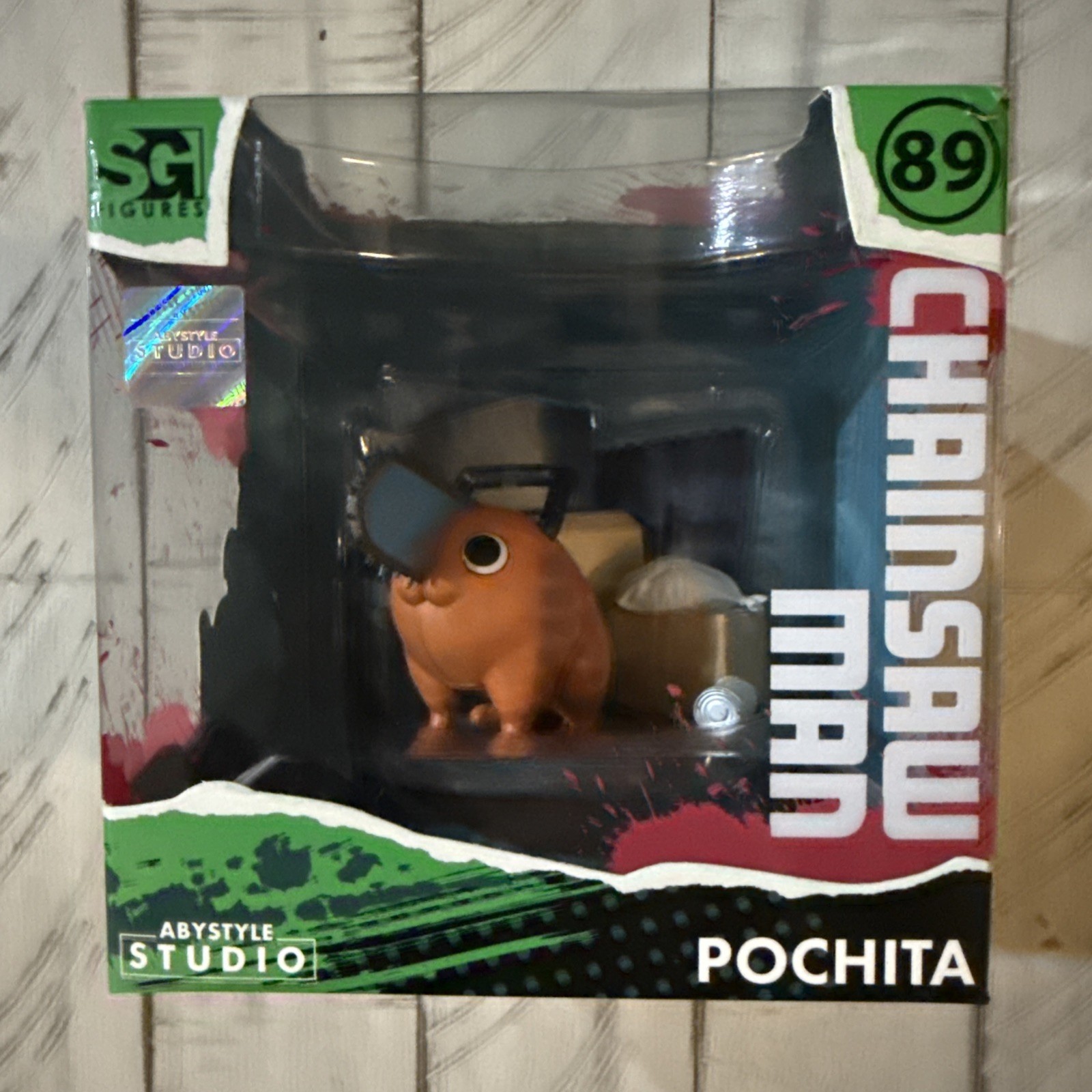 Abystyle Studio Super Figure Collection Chainsaw Man Pochita Crunchyroll #89 New