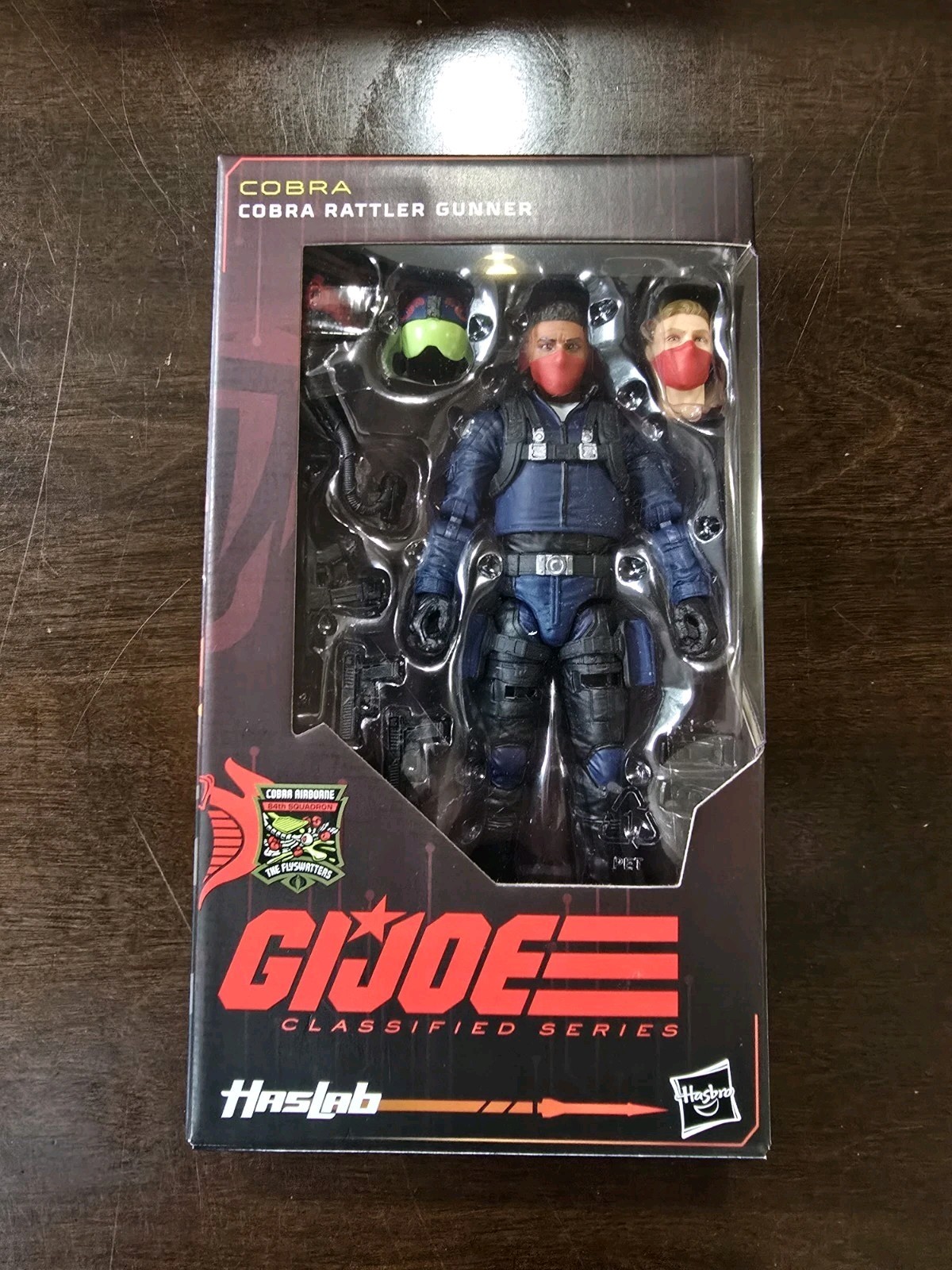 Gi Joe Classified HASLAB Cobra Rattler, Cobra Gunner! 100% Sealed MOC