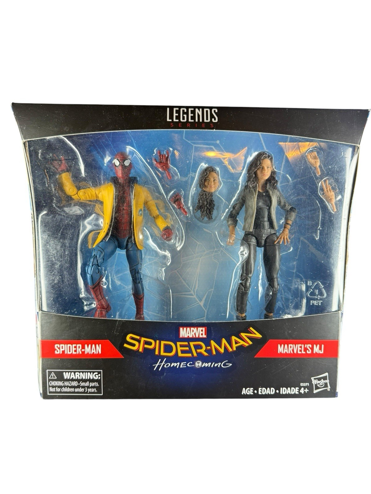 Hasbro Legends Series Spider-Man & MJ Homecoming Action Figure Collection Boxed