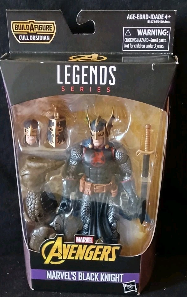 HASBRO Marvel Legends BLACK KNIGHT Cull Obsidian BAF Action Figure Avengers