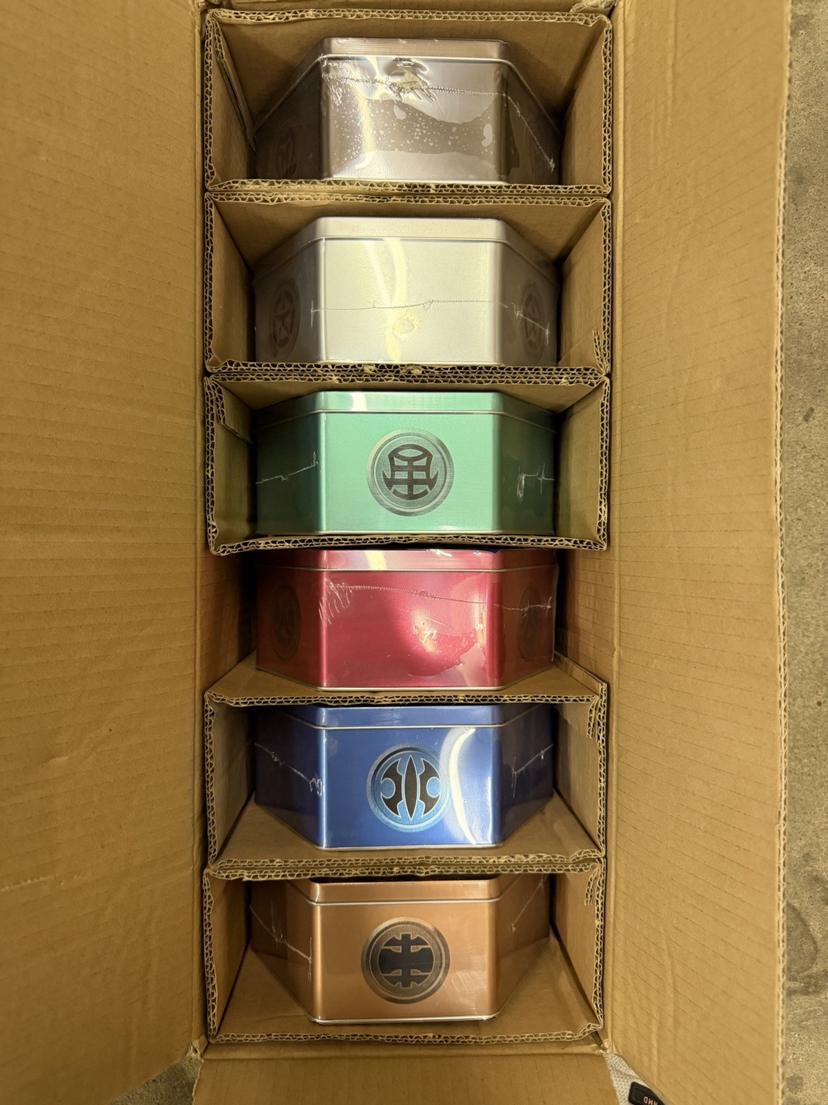 🔥🔥 NEW Bakugan Battle Brawlers Bakutin Collection Casepack All 6 Colors RARE