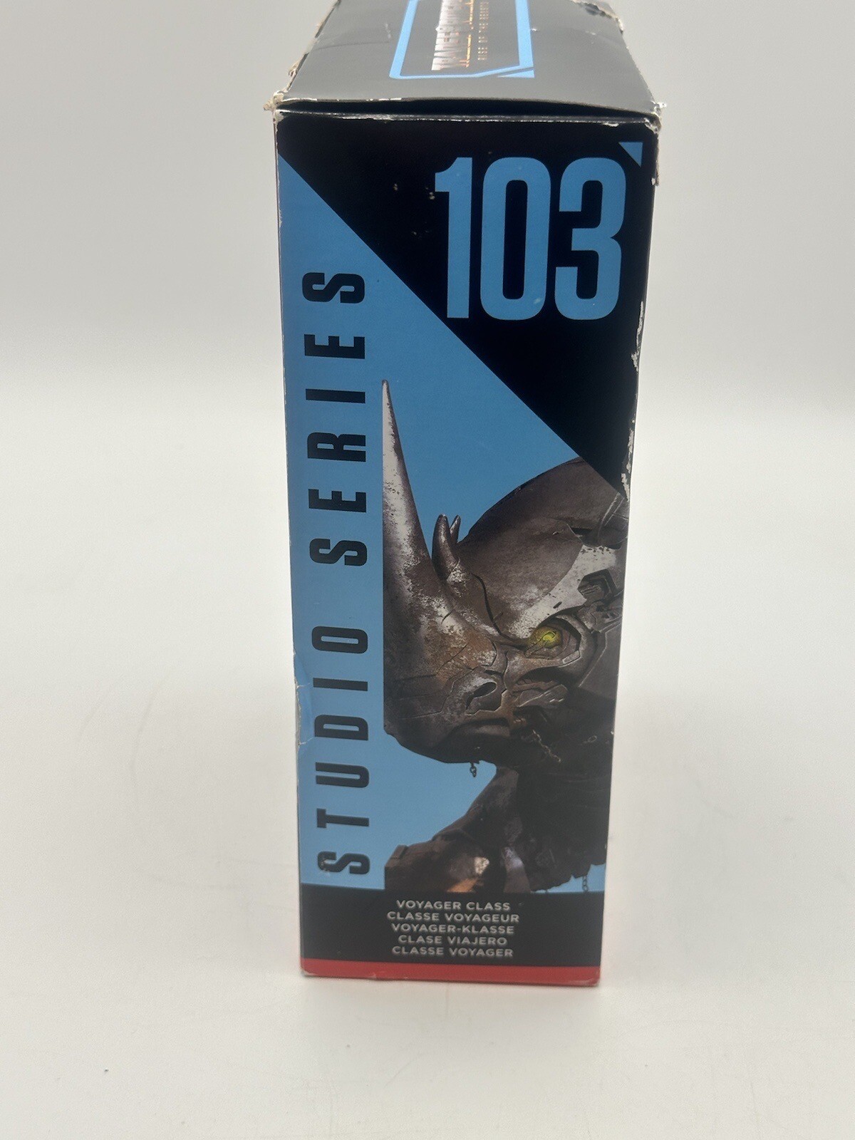 Hasbro Transformers Studio Series Voyager 103 Rhinox Figure NIB Distressed Box