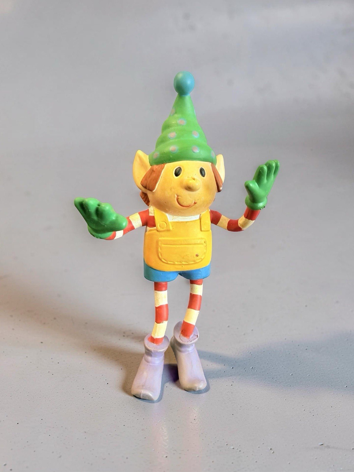 Vintage Noddy Sly the Goblin 4.5&Prime; PVC Bendy Toy Figure © CGI Collectible