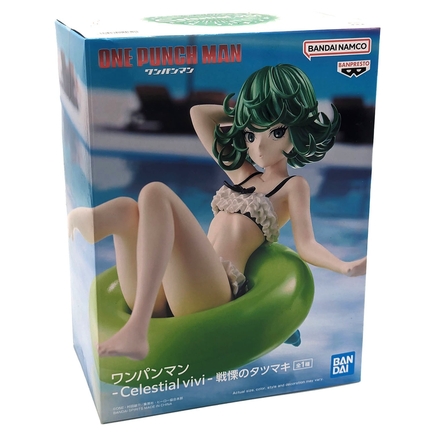 Official TERRIBLE TORNADO One Punch Man Celestial Vivi Figure Banpresto