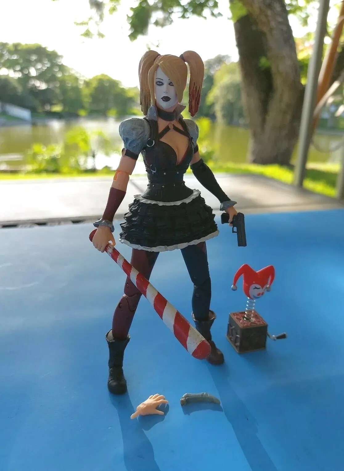 Dc collectibles Harley Quinn 6&Prime; Batman Arkham Knight Action Figure Lot