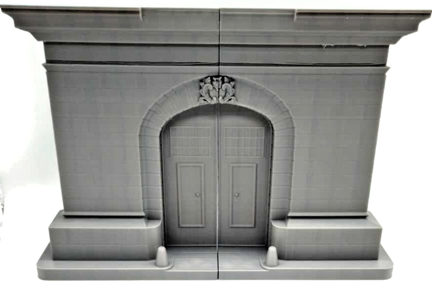 1:18 Scale Modular EXTO-1 Firehouse Diorama Backdrop for 4&Prime; Action Figures 14 in