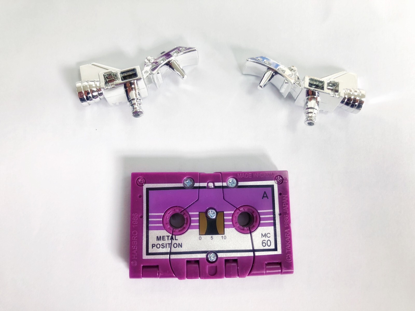 Transform G1 Reissue cassettes Buzzsaw Laserbeak Frenzy Rumble Ravage Ratbat