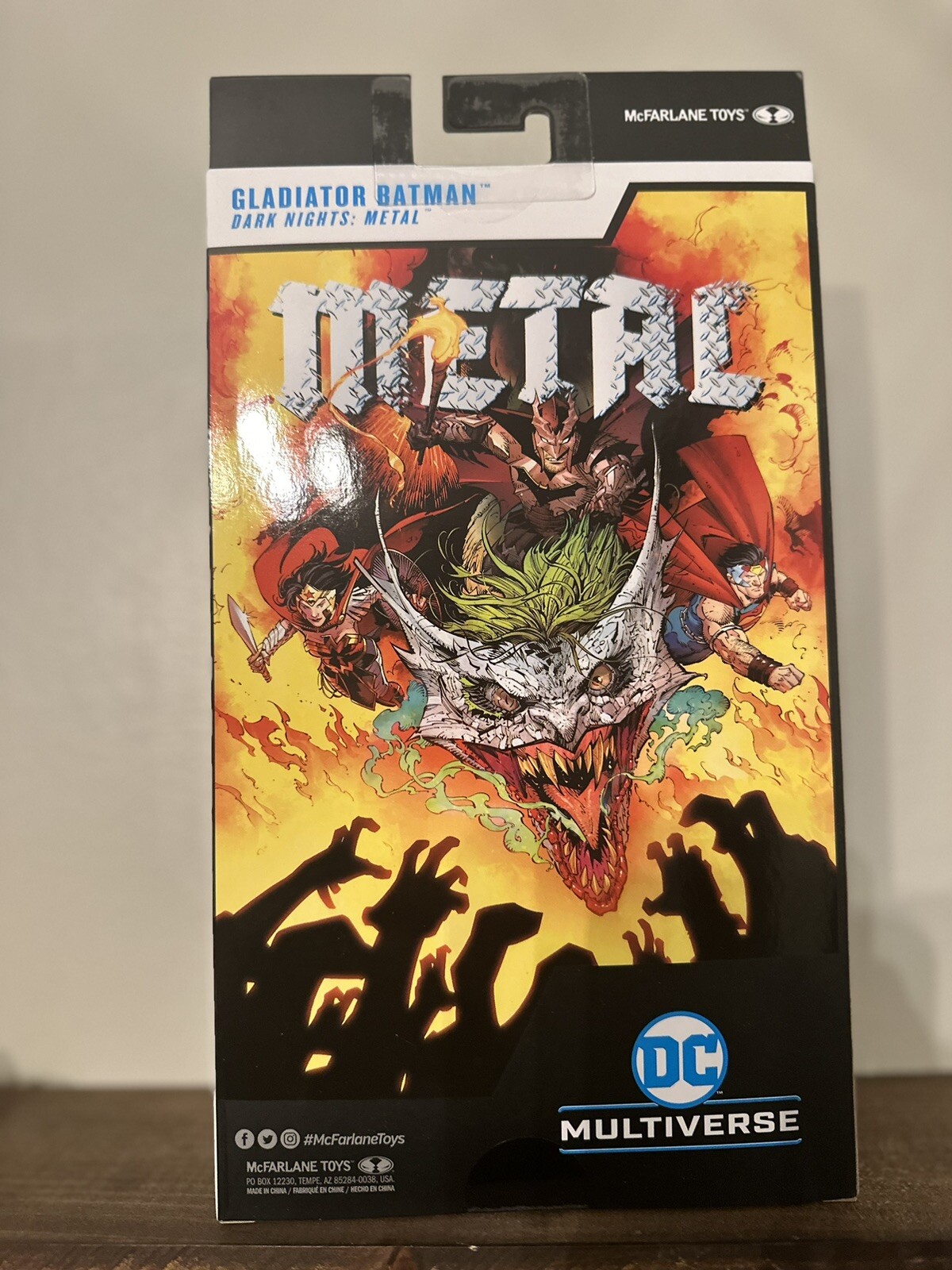 McFarlane DC Multiverse * GLADIATOR BATMAN – DARK NIGHTS METAL 7&Prime; Action Figure