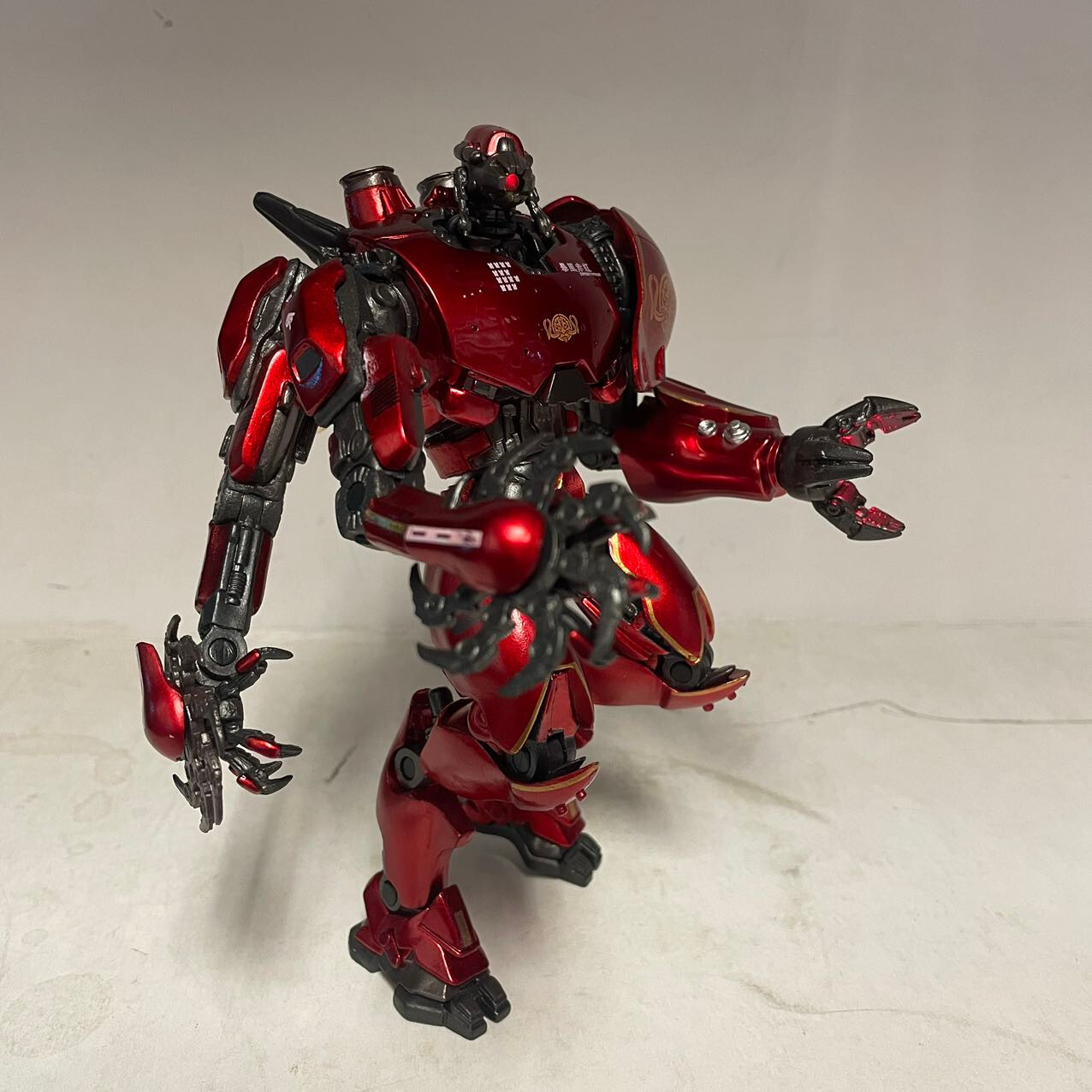 Crimson Typhoon Jaeger 7&Prime; Movable Figure Toy Gift Statue Pacific Rim Gift Box