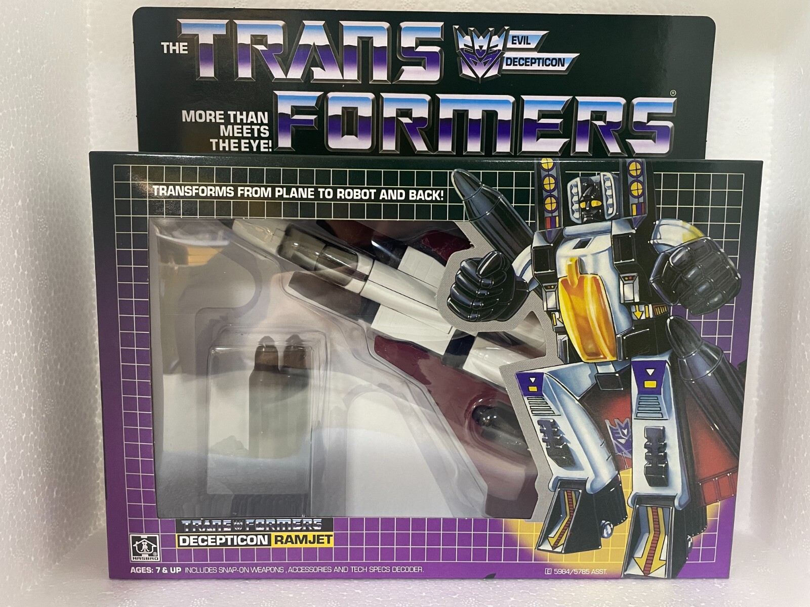 TRANSFORM G1 Reissue Ramjet/Thrust/Dirge Brand New 3 pcs Free SpeedPAK ship