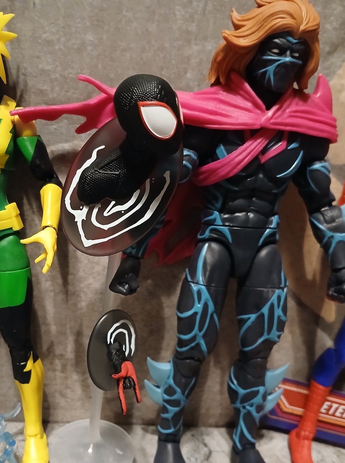 Marvel Legends Spider-Man SpiderVerse Lot of 4 Peter Parker The Spot Electro 6&Prime;