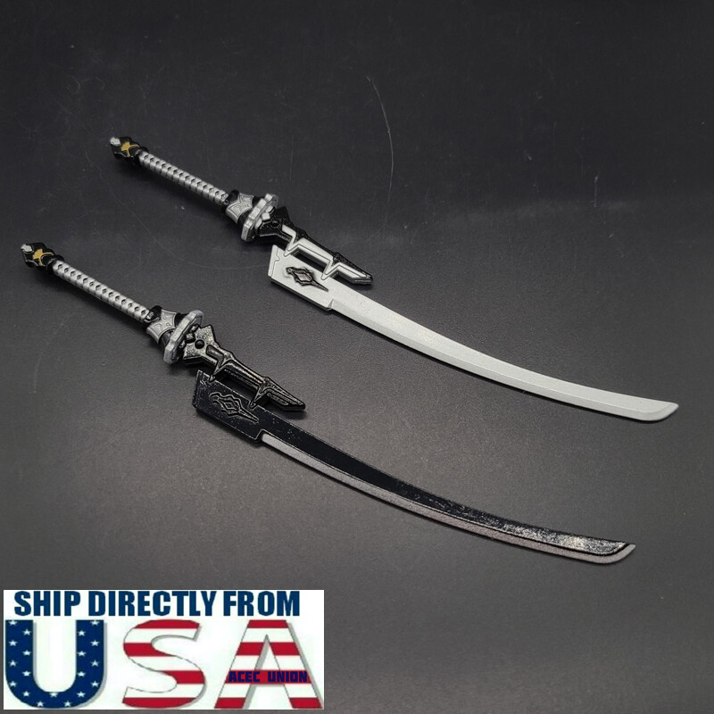 1/6 Katana Samurai Metal Sword For 12&Prime; PHICEN Hot Toys Worldbox TBLeague Figure