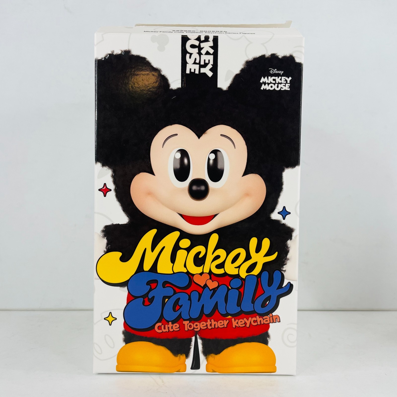 POP MART x Mickey Family Cute Together Keychain Series Keychain Plush – Mickey