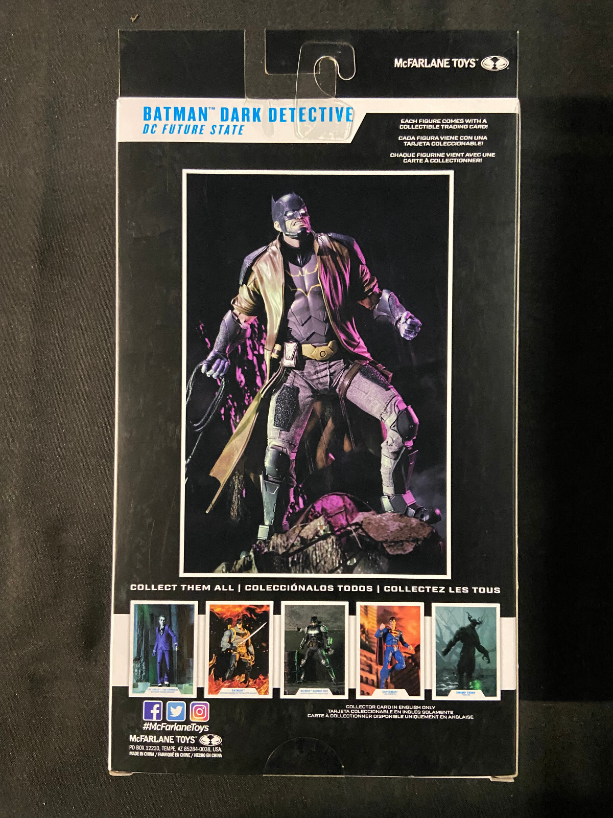DC MULTIVERSE MCFARLANE TOYS BATMAN DARK DETECTIVE ACTION FIGURE MIB