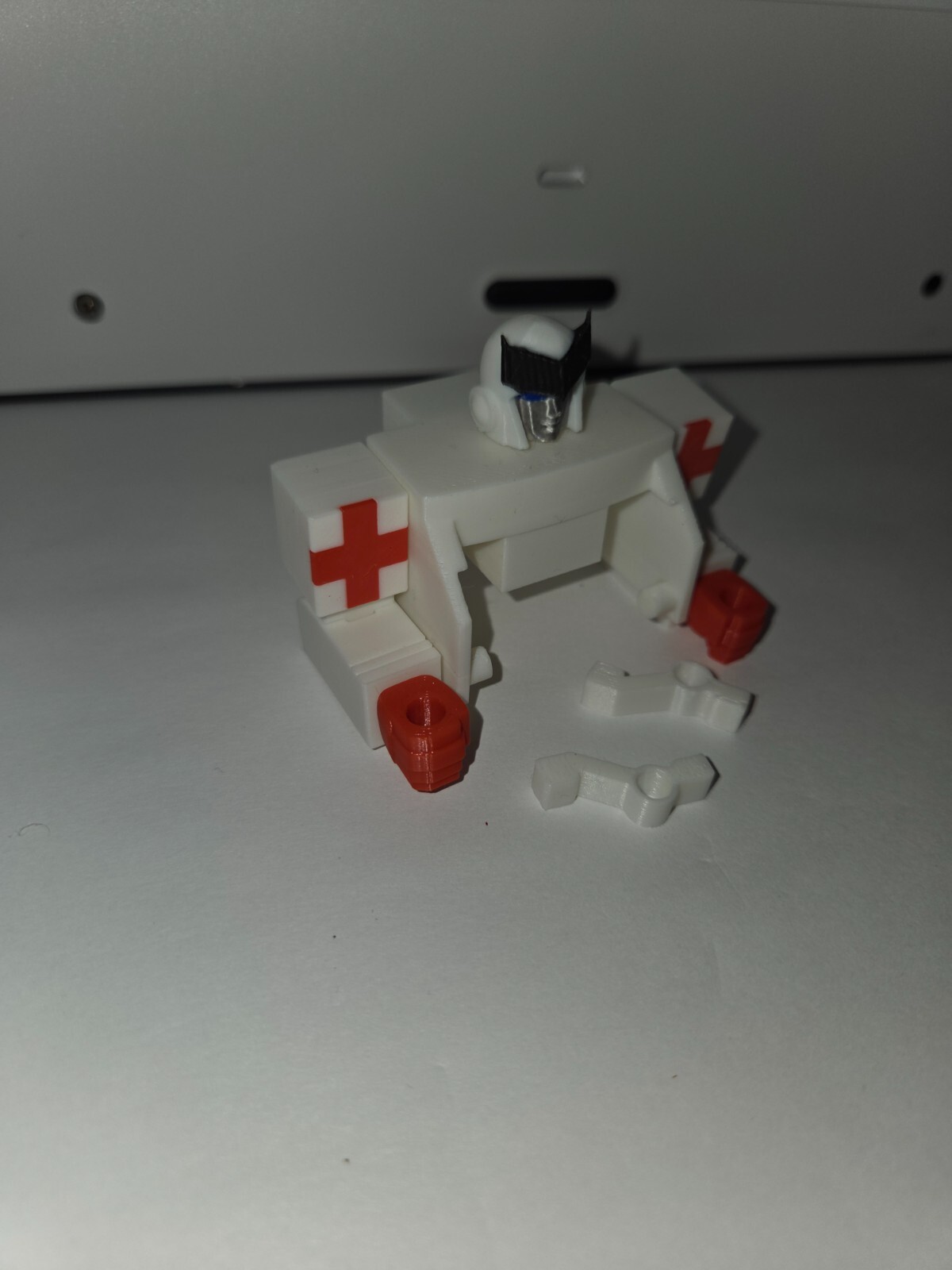 Transformers G1 Ratchet 3D Printed Head Chest & Arms Upgrade Only
