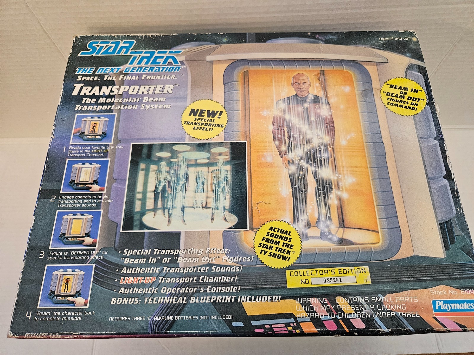 Sealed Star Trek The Next Generation Transporter 1993 Playmates Collectors