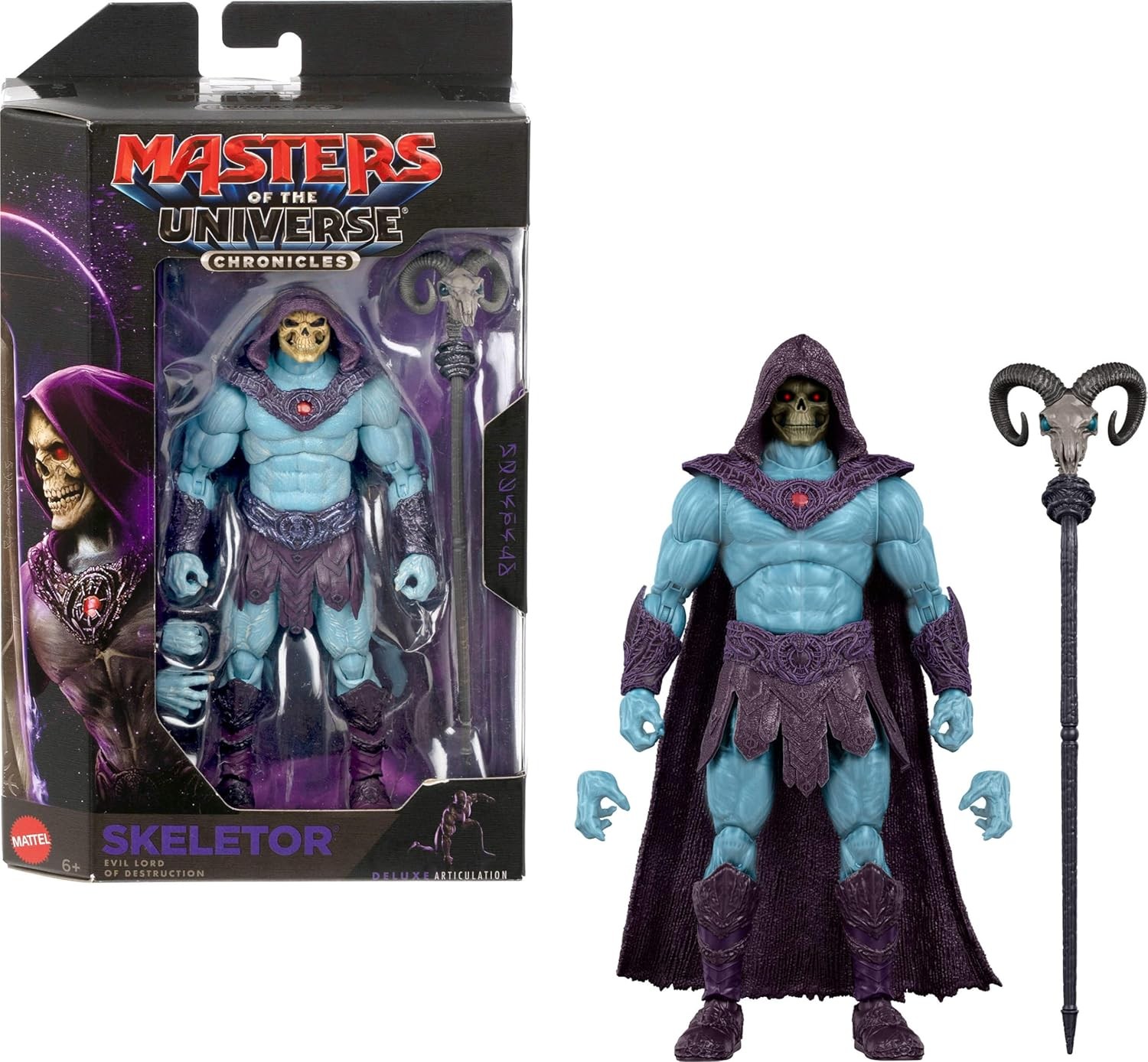 MOTU 2026 Masters of The Universe Chronicles Deluxe Edition SKELETOR Figure NEW