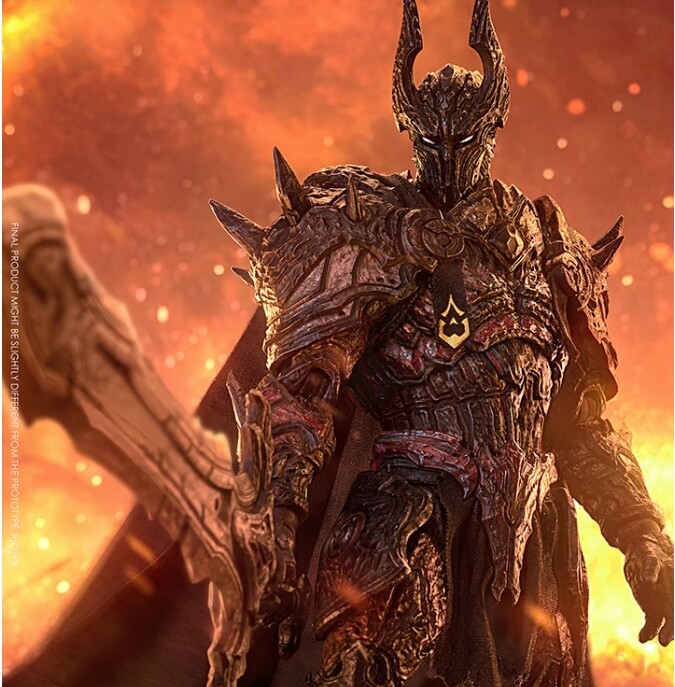 1/12 Scale VTOYS x BMS Death Knight 6inches Soldier Figure Model Collectible