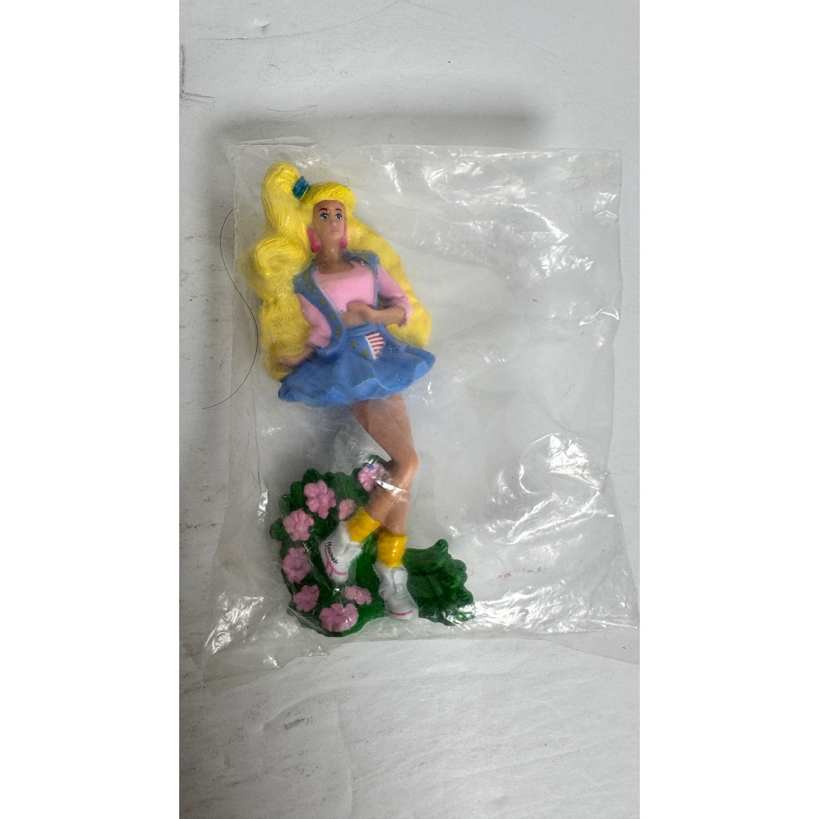 Vintage Mattel Barbie PVC Figure Reebok Sneakers Sealed 1990s Collectible