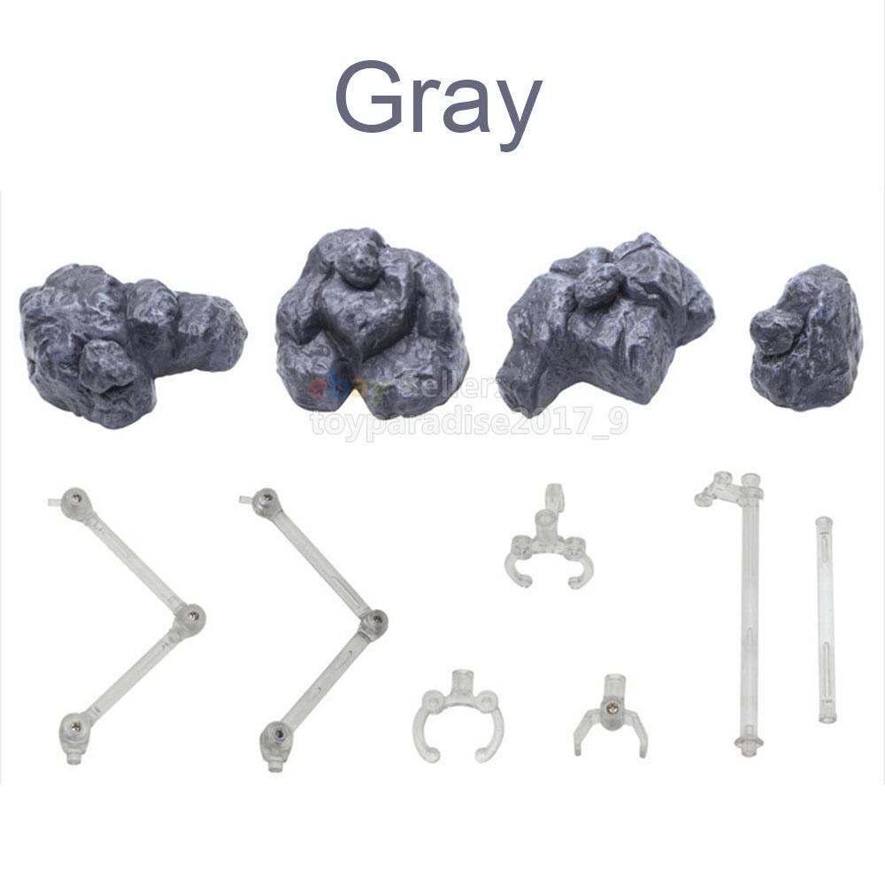 Tamashii Rock Impact Effect For Action 1/12 SHF Figma Figures Stand Holder Base