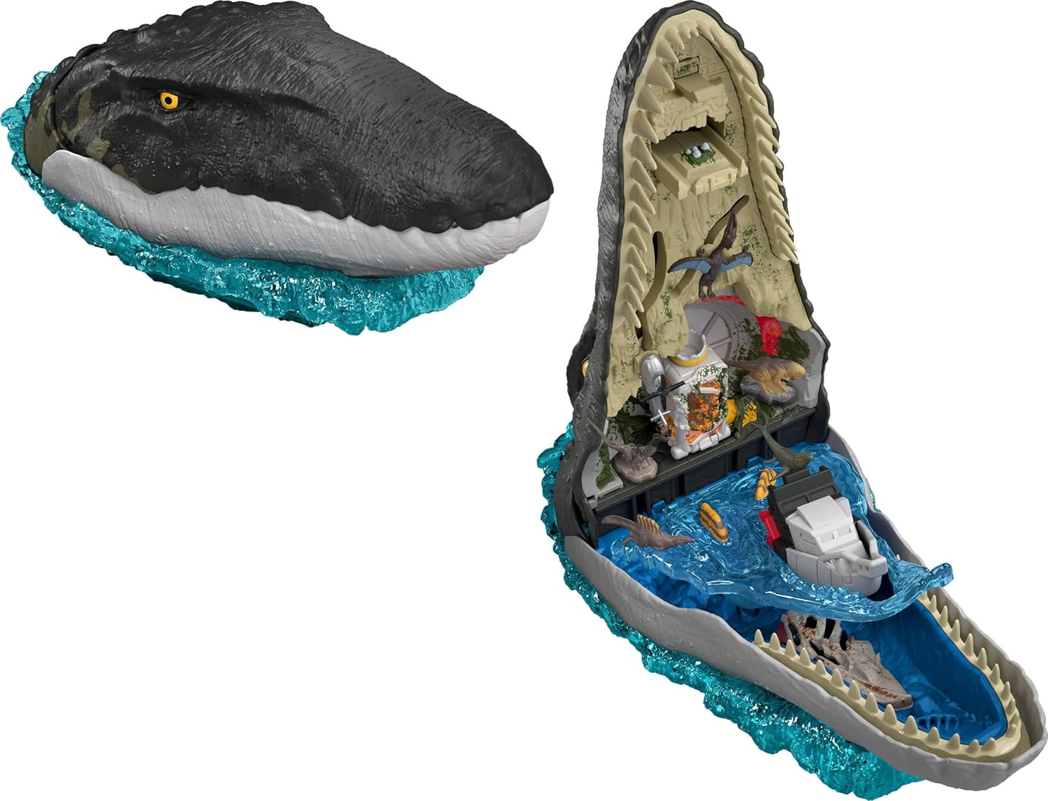 Jurassic World Jurassic World Rebirth Deluxe Mosasaurus Playset with 7 Interact
