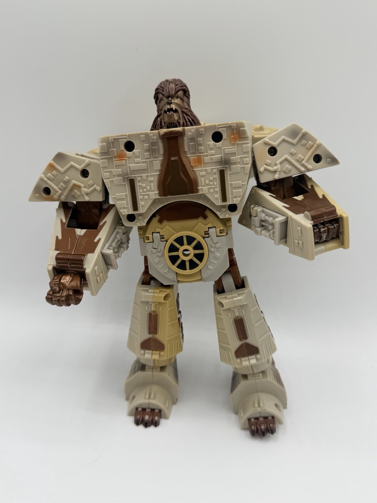 2006 Hasbro Star Wars Transformer Millenium Falcon Han Solo Chewbacca Read Below