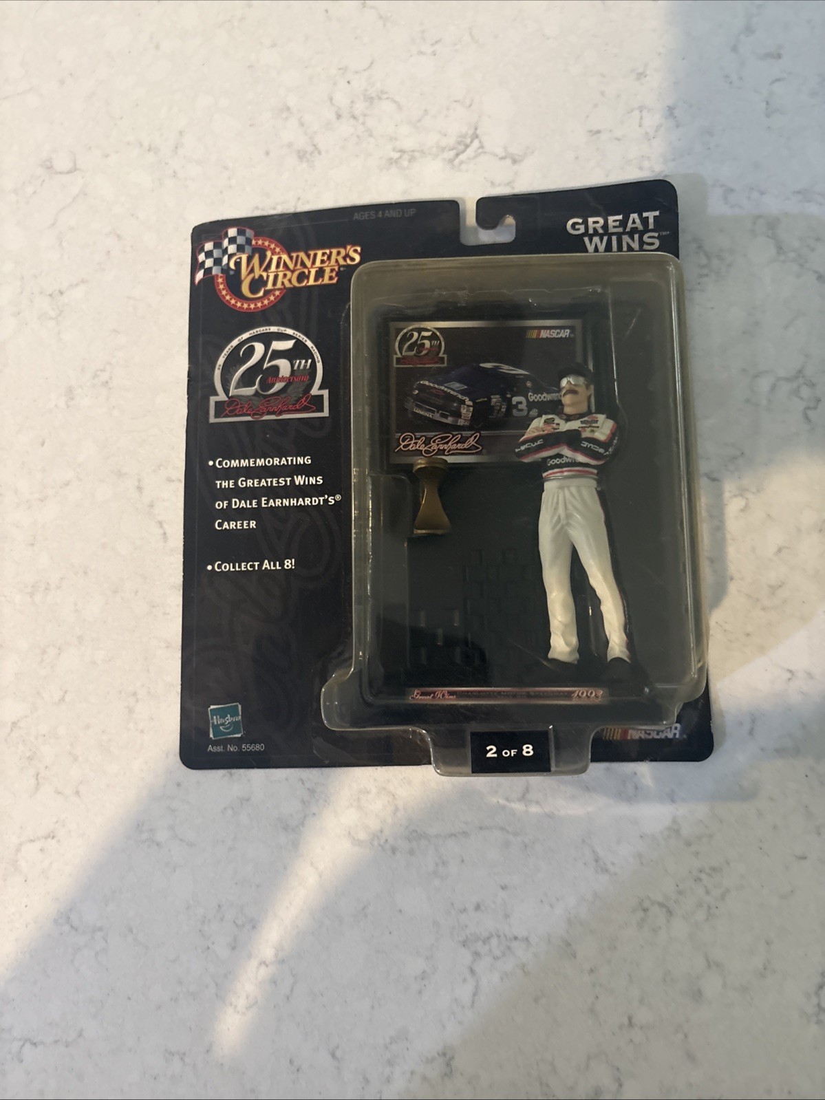 Hasbro Winner&rsquo;s Circle Dale Earnhardt 25th Anniversary Boxed Limited Edition Fi…