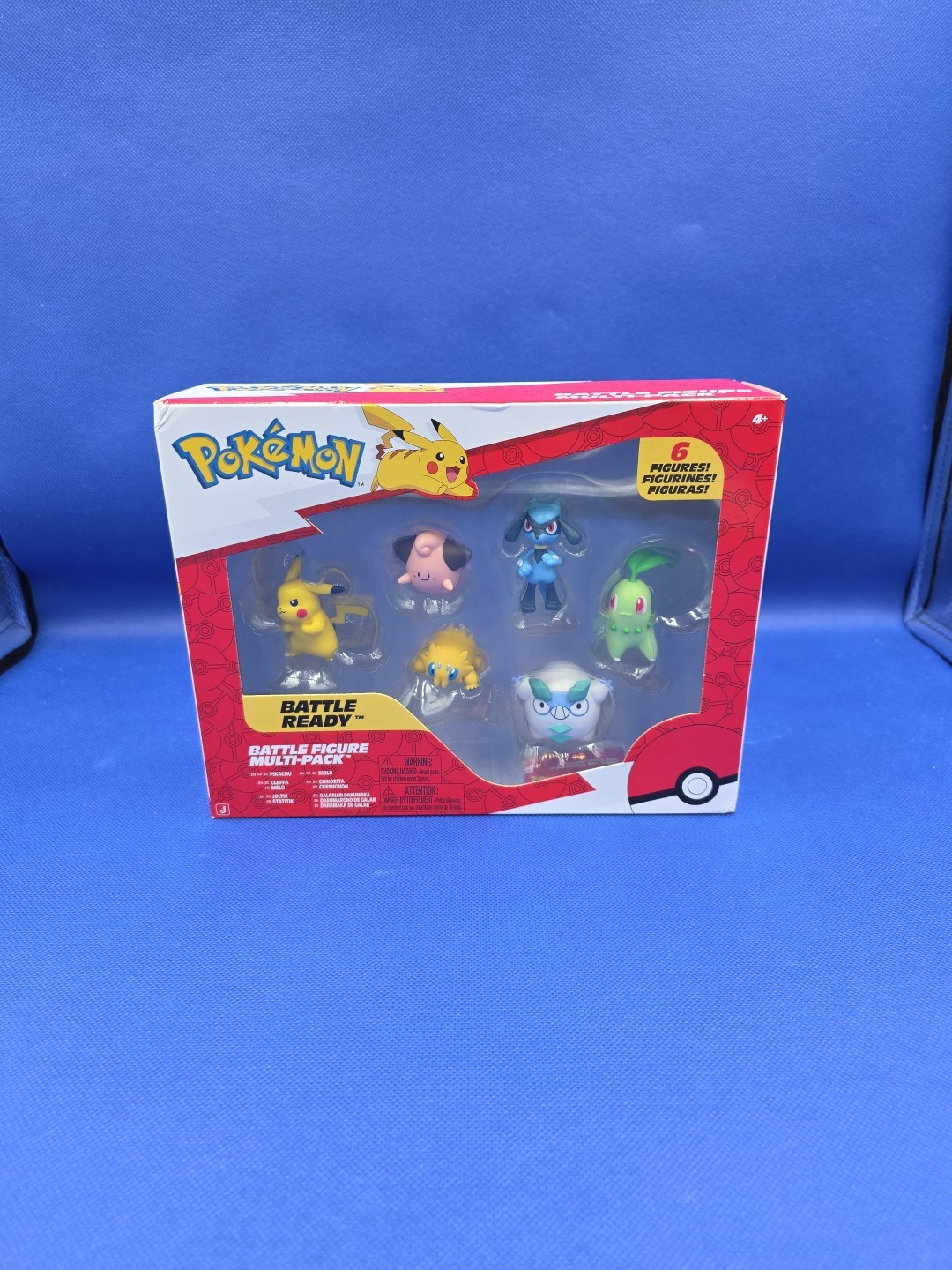 Brand New Pokemon Toy Battle Ready Multi-Pack 6 Figures