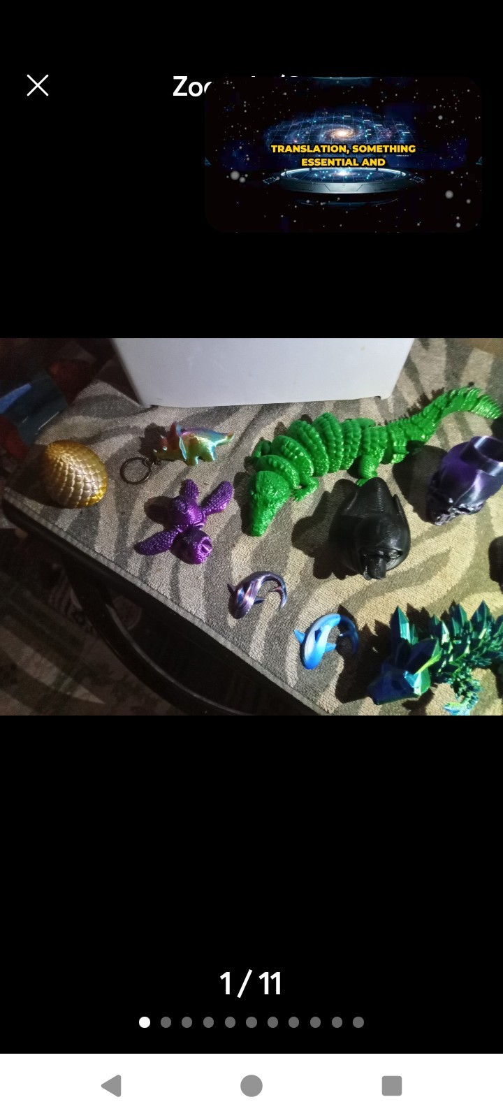 15 3-D Printed Handmade Figurines