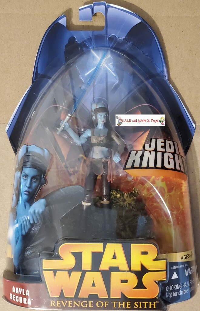 Star Wars EP 3 Revenge of the Sith AAYLA SECURA Jedi Knight Movie Action Figure