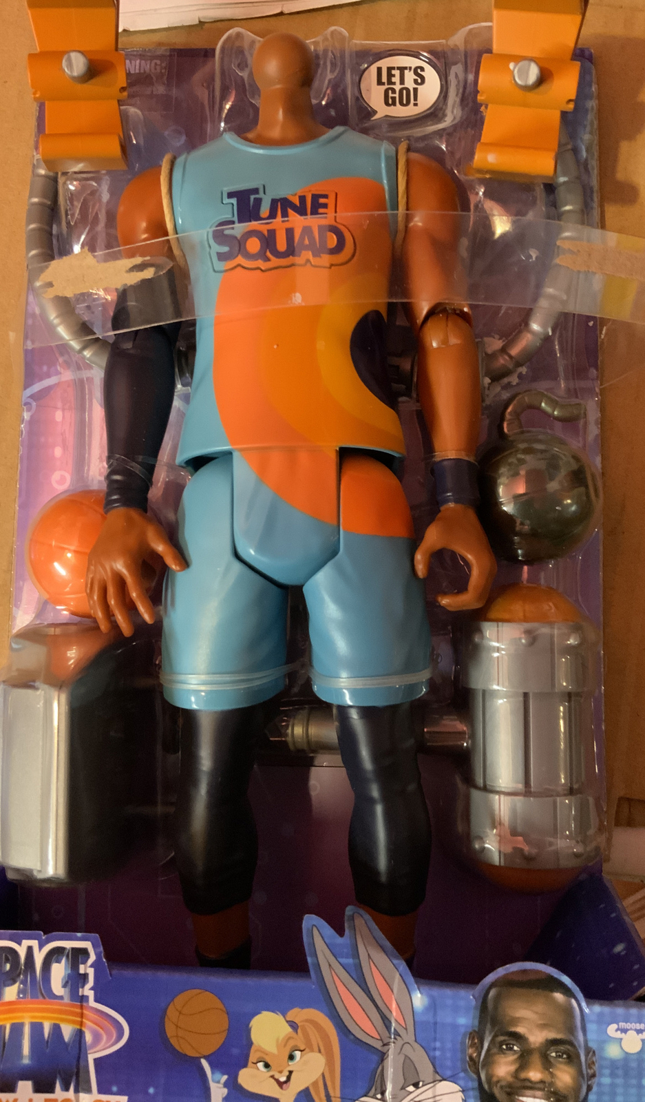 ✅ Space JAM Lebron James Ultimate 12 inch Figure, AS SHOWN‼️🆕 No Head