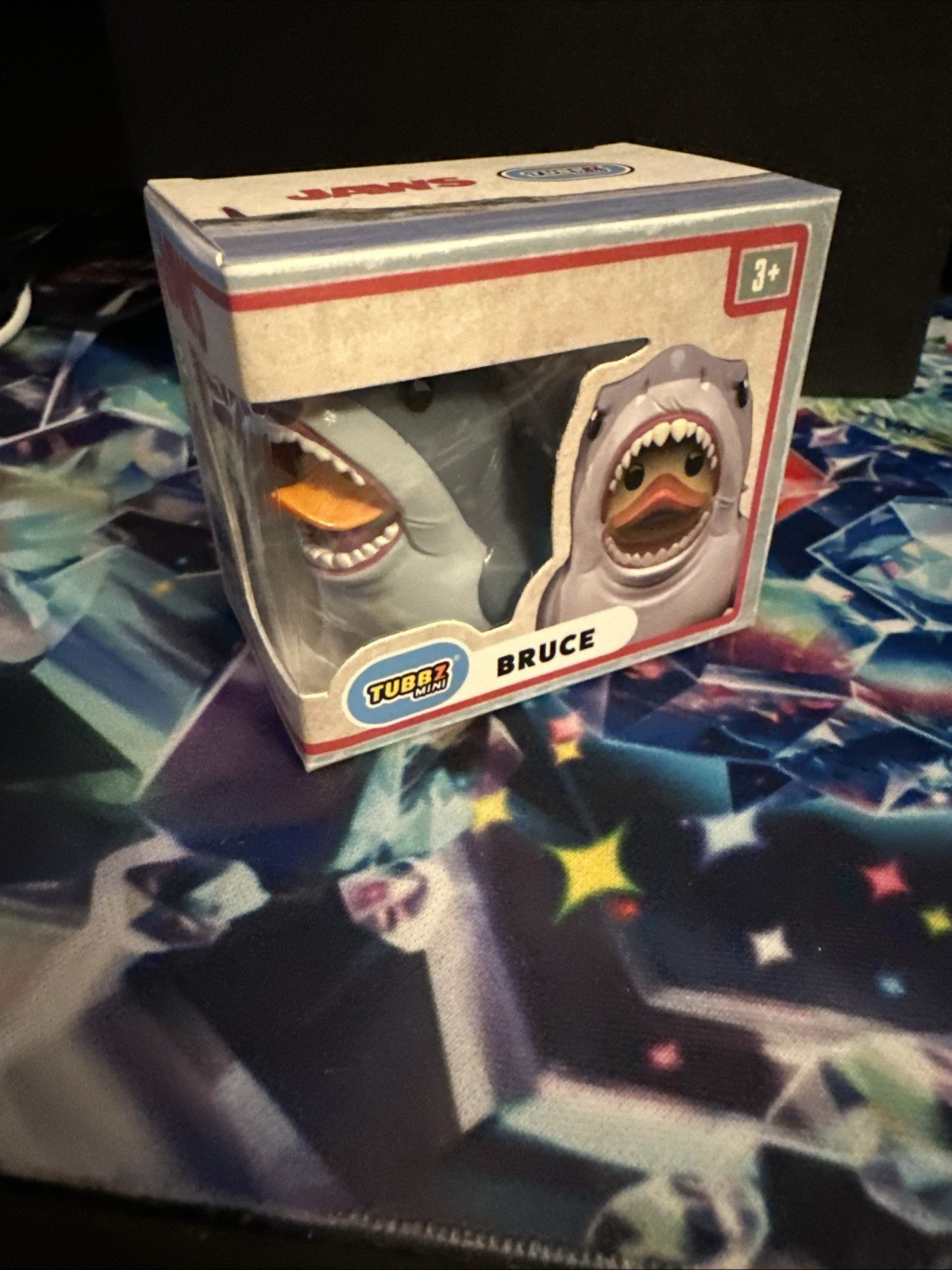 NIB TUBBZ 2&Prime; Mini Jaws Bruce Shark Duck Collectible Jeep Ducky Toy