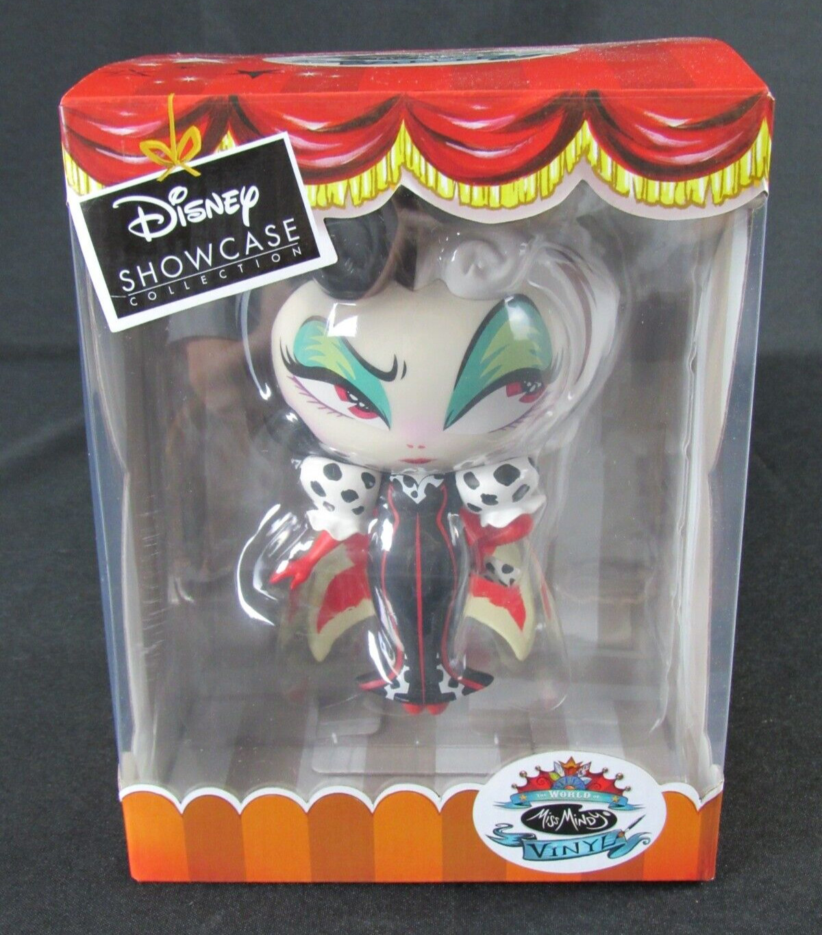 Disney Showcase World of Miss Mindy Cruella De Vil Vinyl Figure NIB FF766