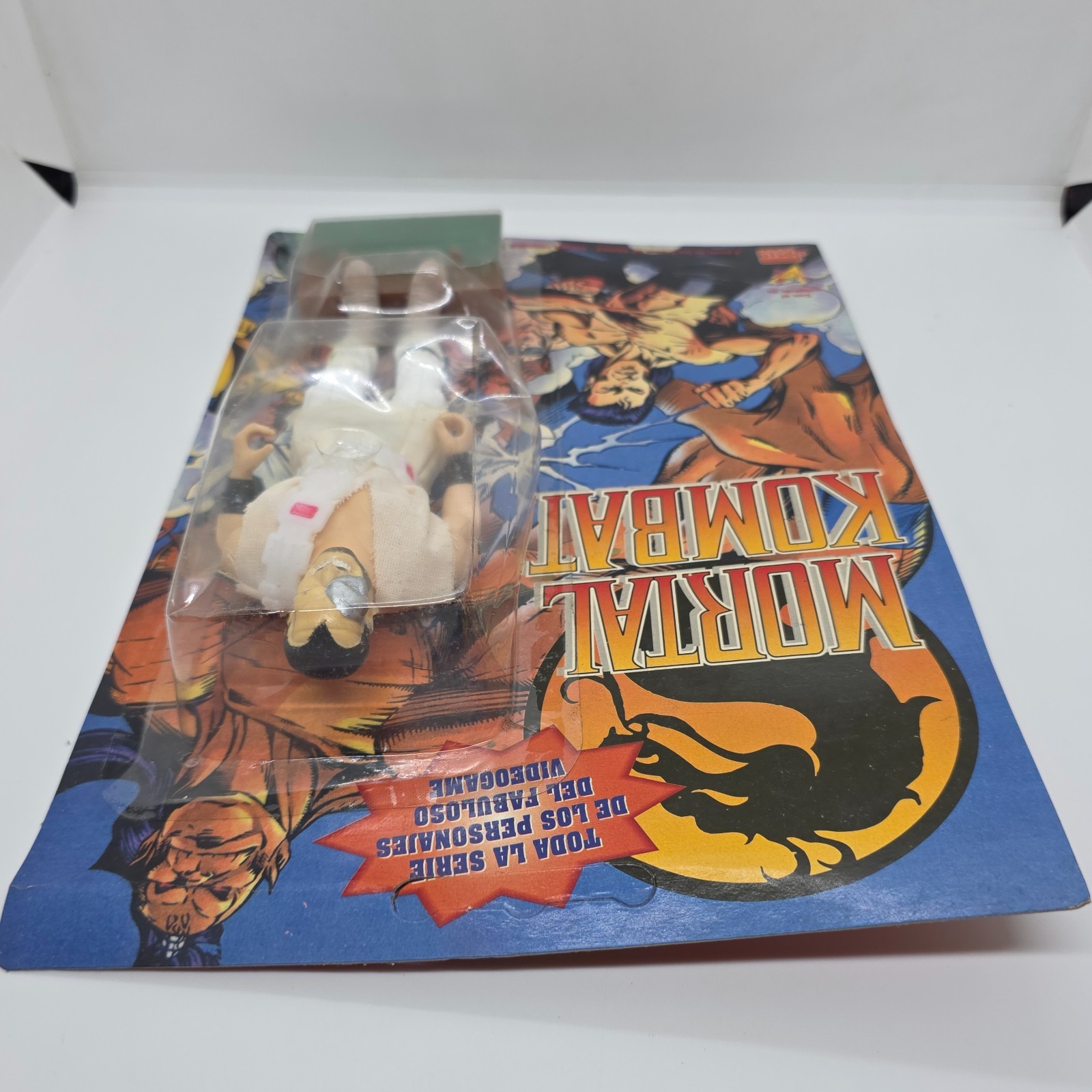 MORTAL KOMBAT TOP KANO BRAND JOCSA ARGENTINA MOC 1994 RARE